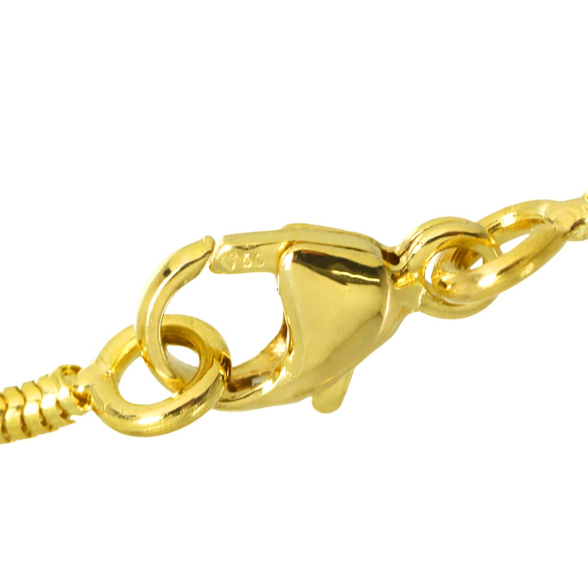 Tentation Crystal Necklace 18K Yellow Gold 750
