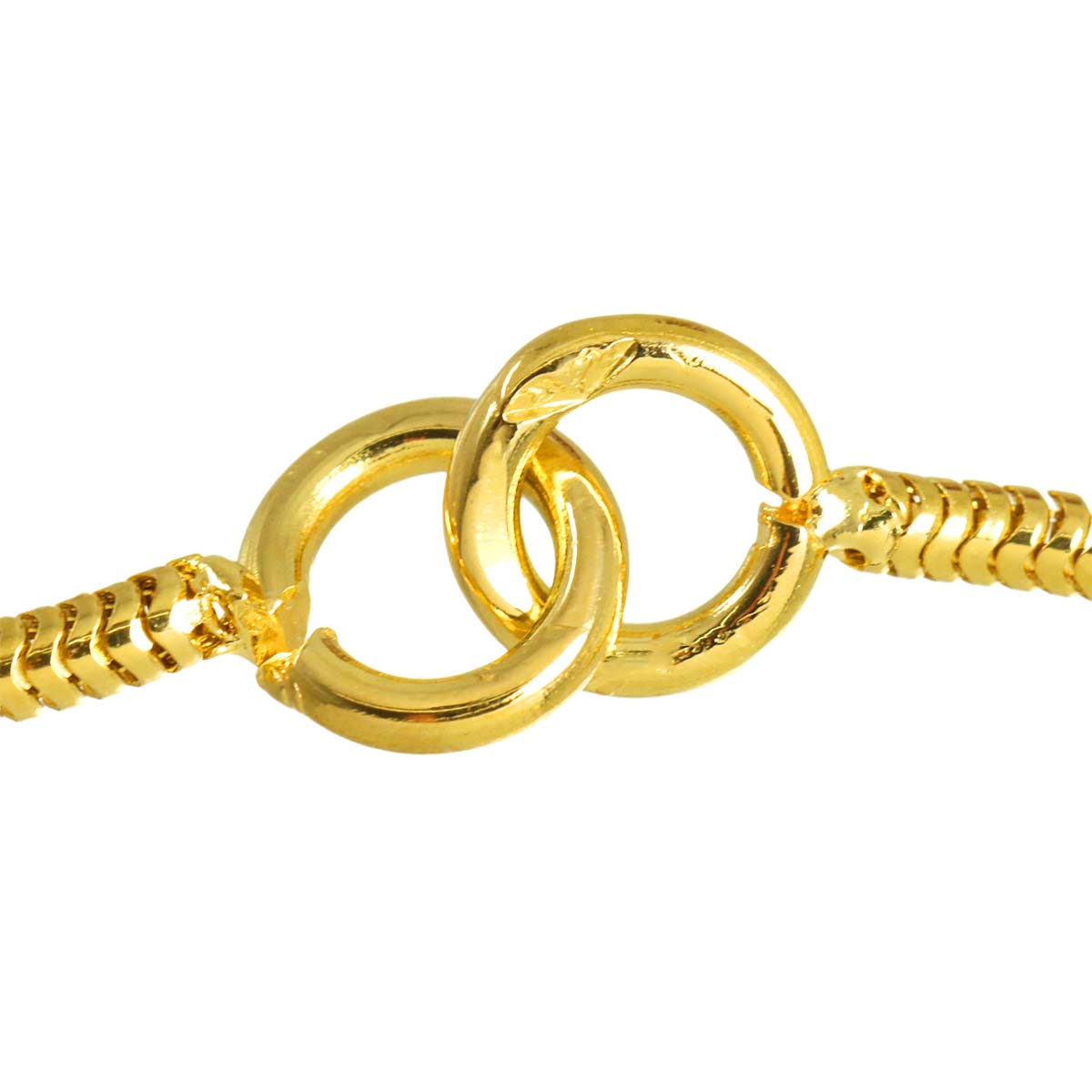 Tentation Crystal Necklace 18K Yellow Gold 750