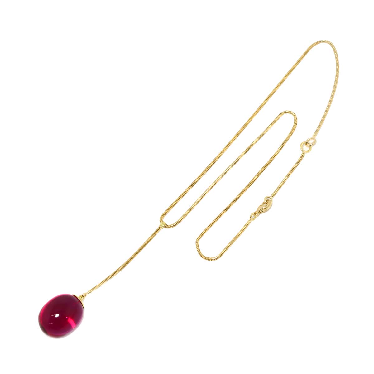 Tentation Crystal Necklace 18K Yellow Gold 750