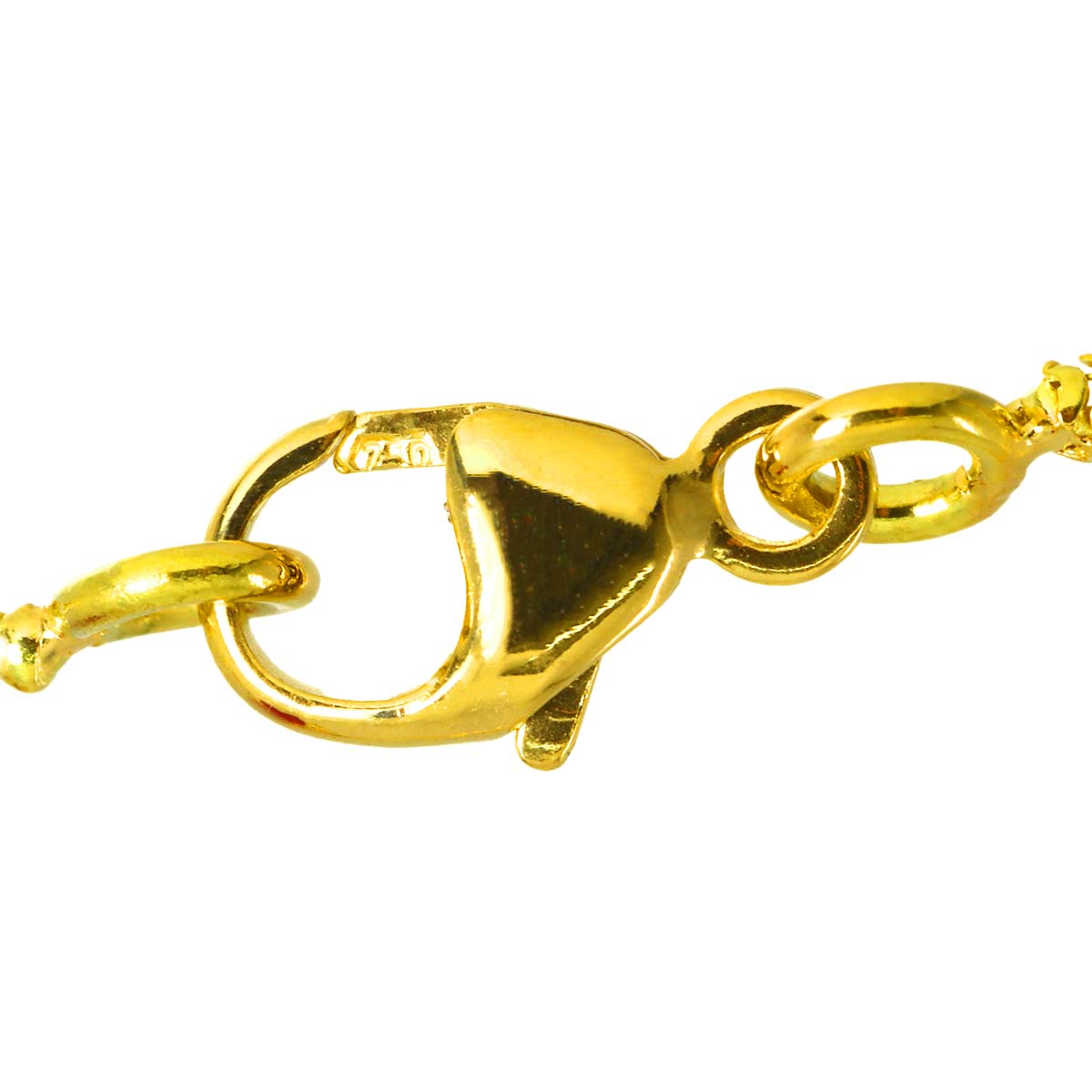 Tentation Crystal Necklace 18K Yellow Gold 750