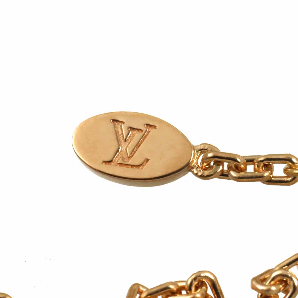 Damier Diamond Necklace 18K PG 750