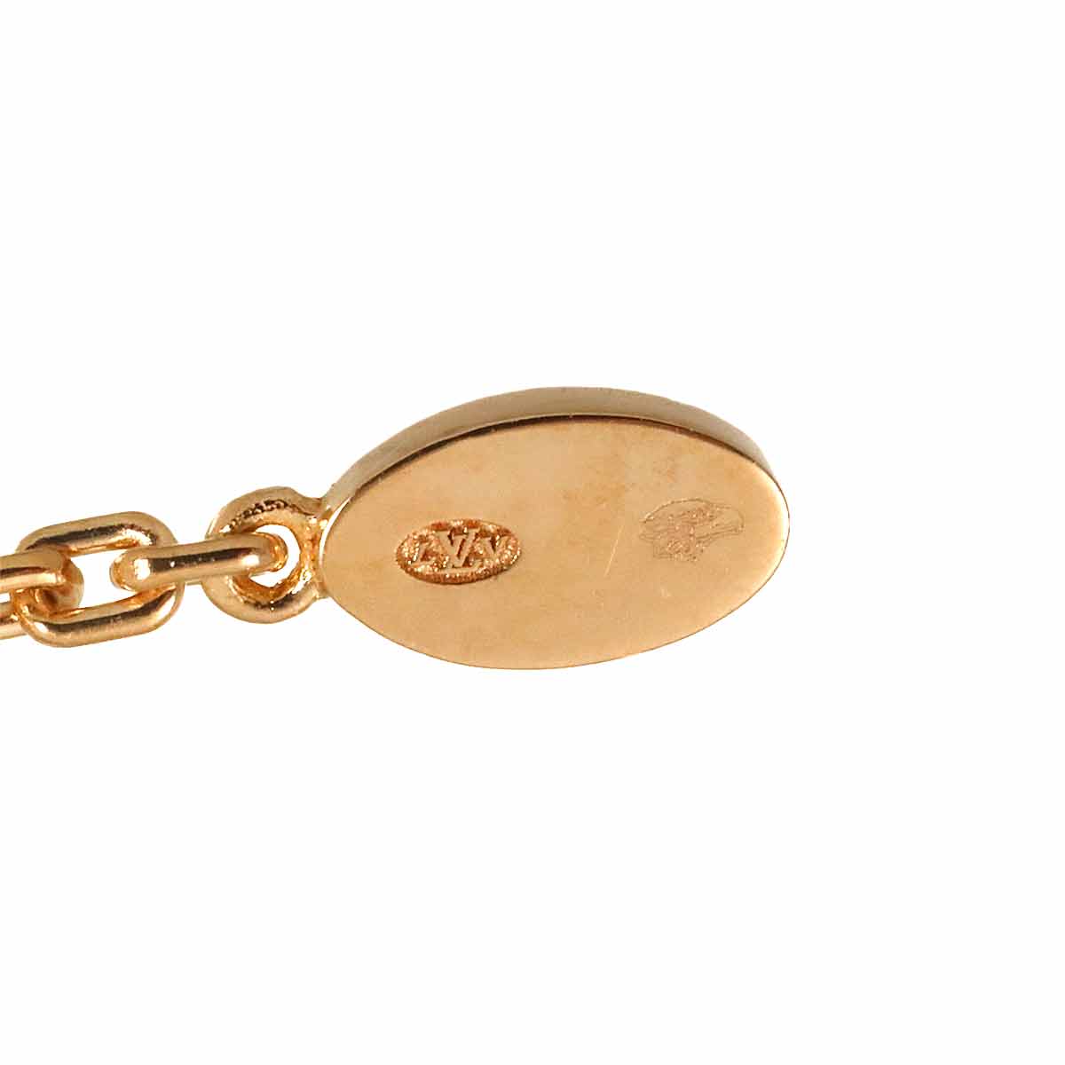 Damier Diamond Necklace 18K PG 750