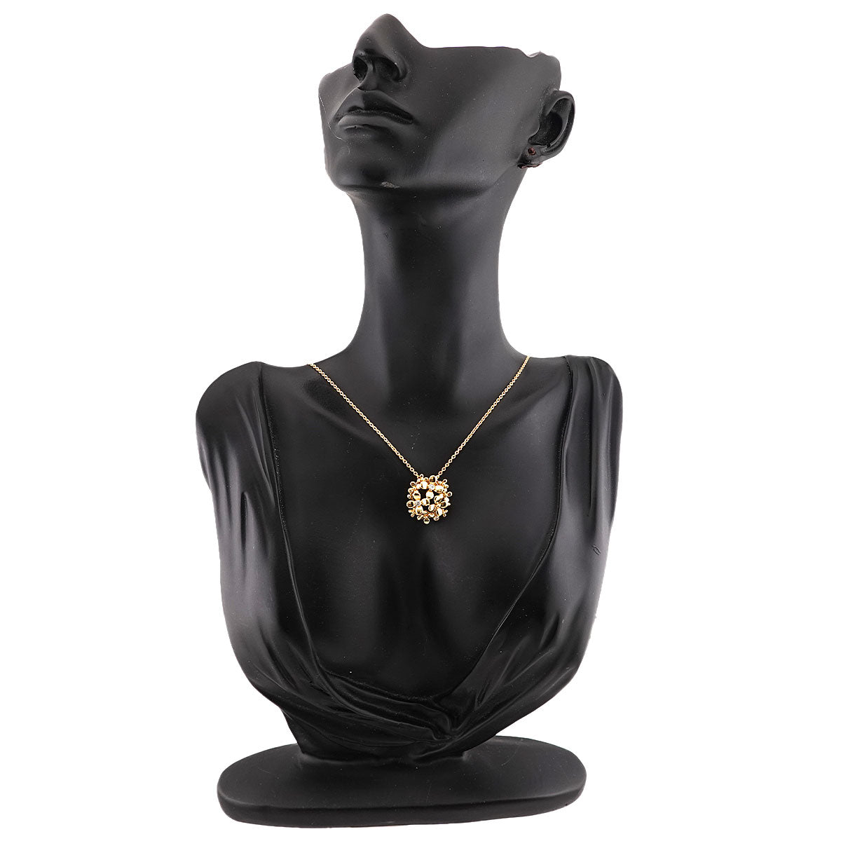 Diamond 0.08ct Necklace 18K YG 750