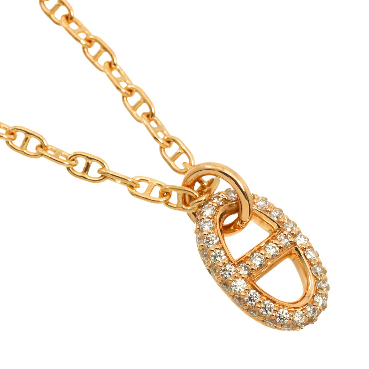 Farandole Diamond Necklace 18K Pink Gold 750