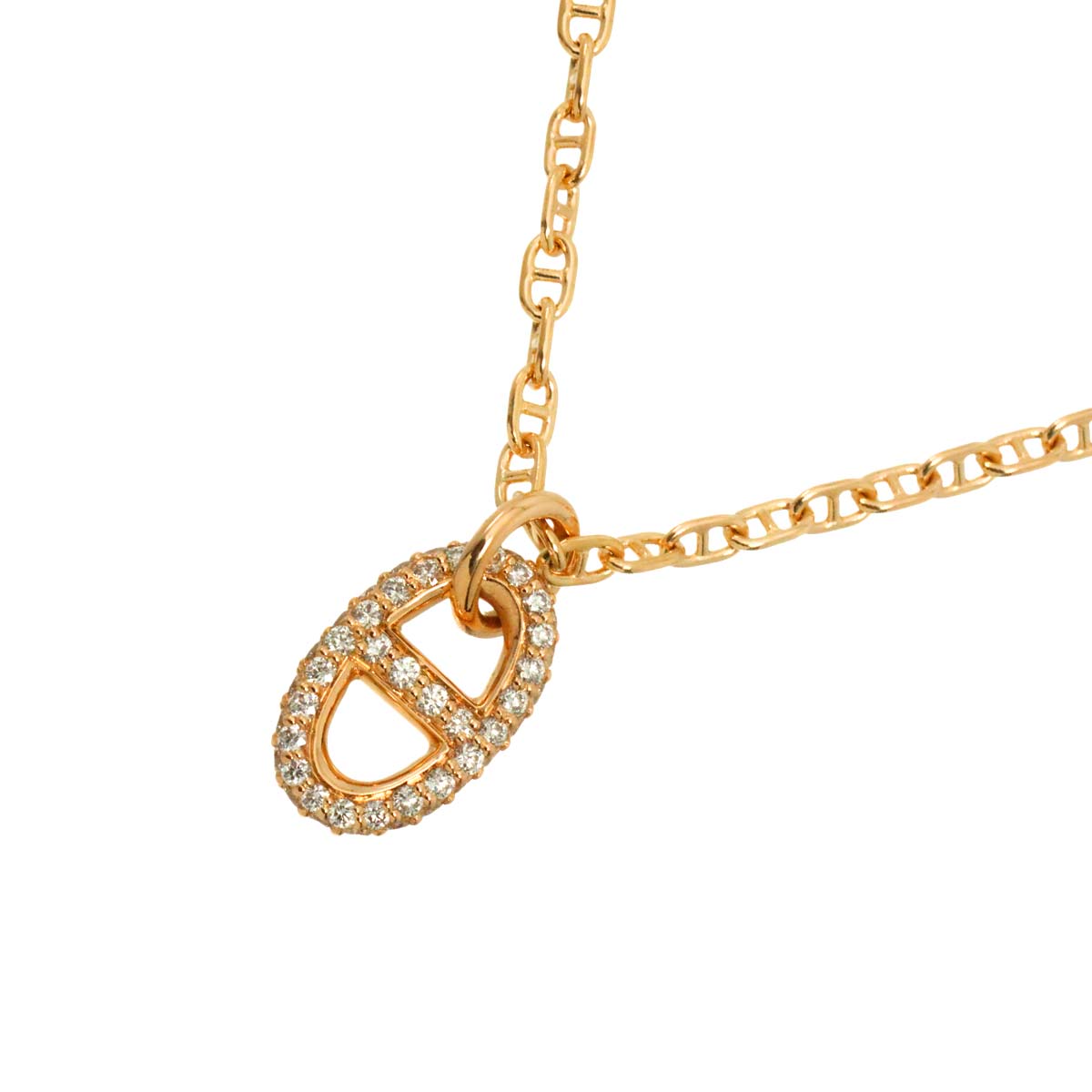 Farandole Diamond Necklace 18K Pink Gold 750
