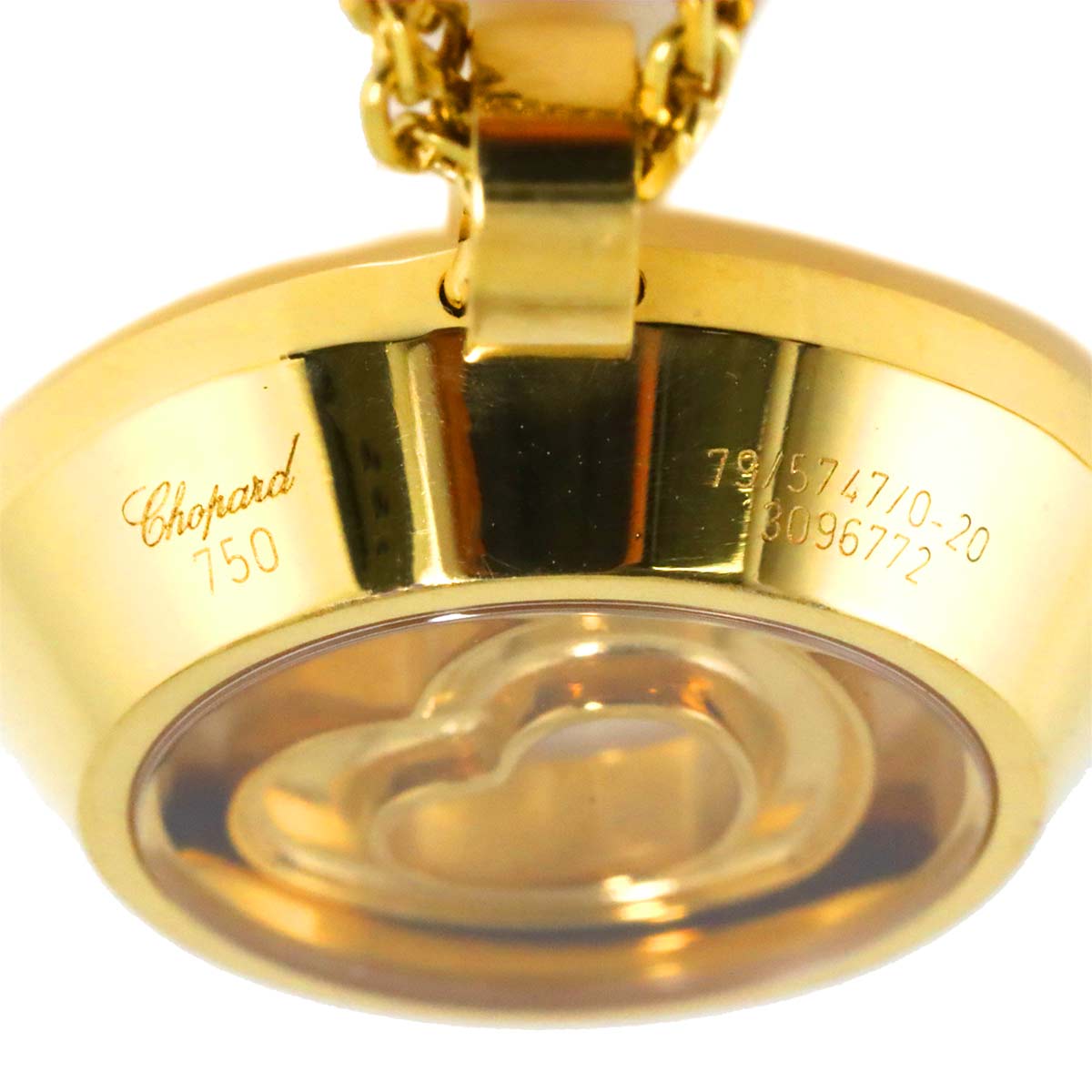 Happy Spirit Diamond Necklace 18K Yellow Gold 750