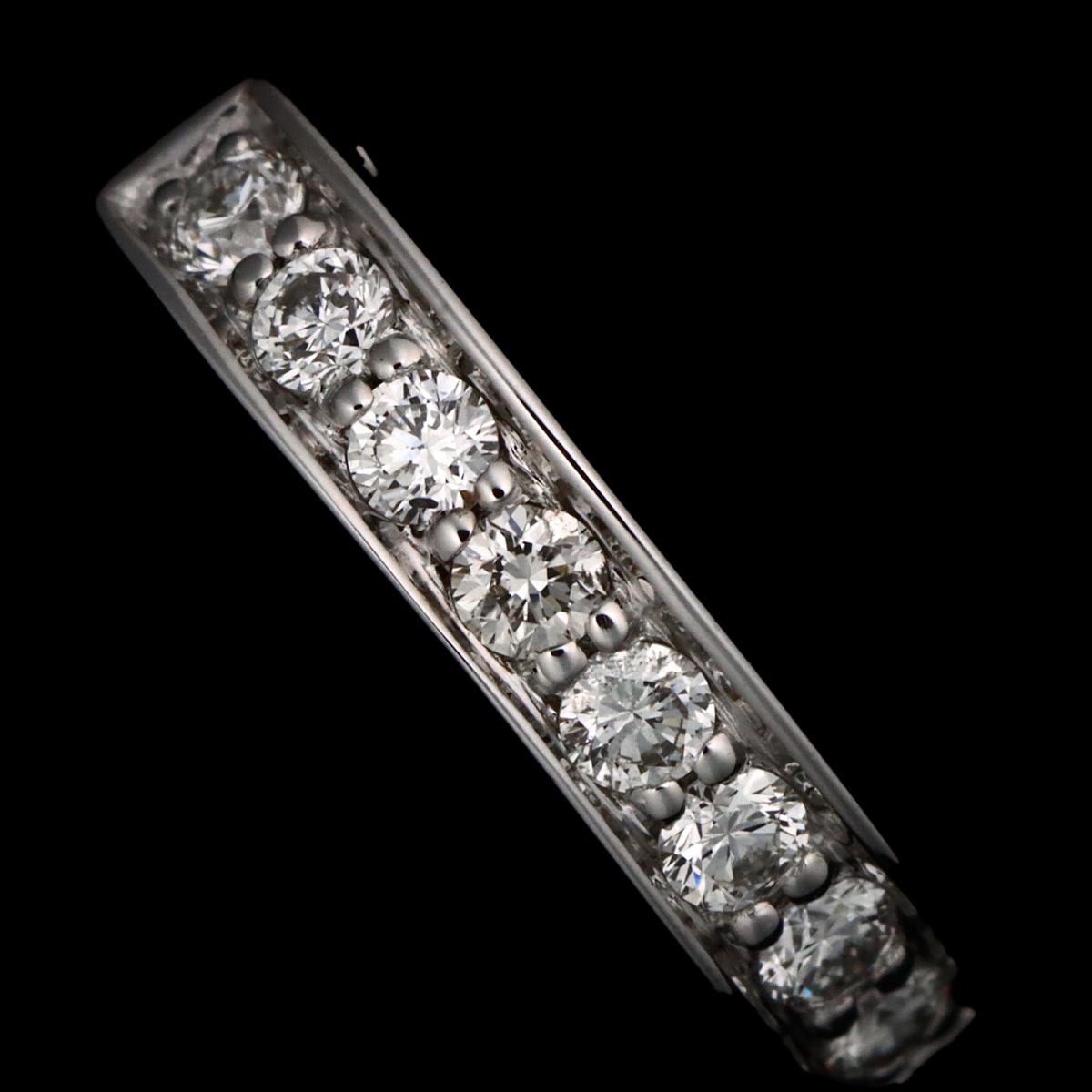 Diamond 0.10ct/0.10ct Earrings Pierced K18 WG 750