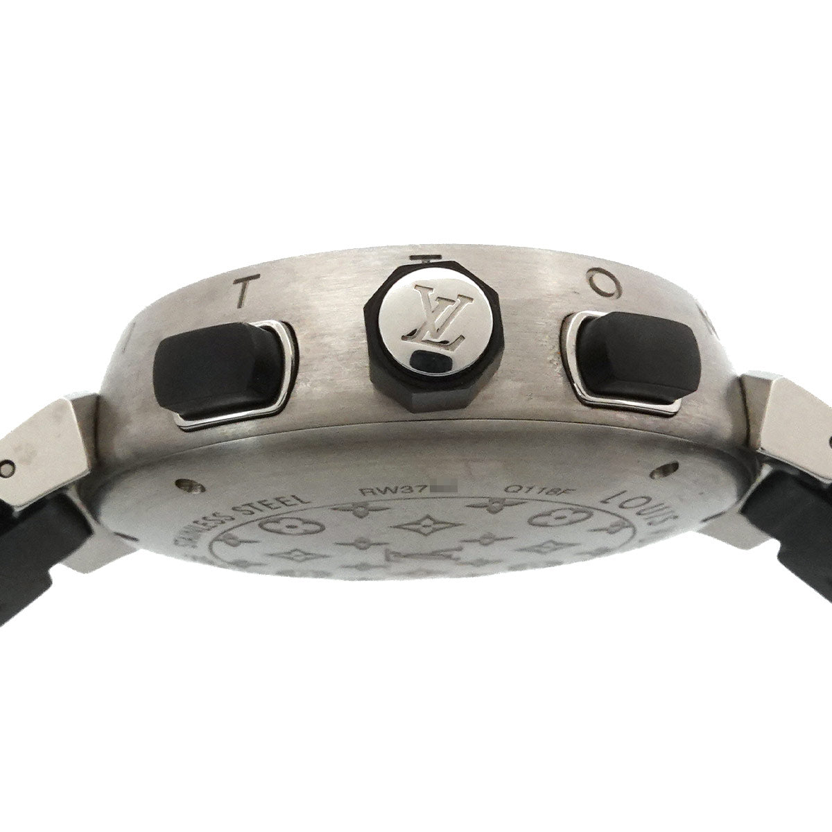 Tambour In Black Q118F Quartz Analog Digital Watch