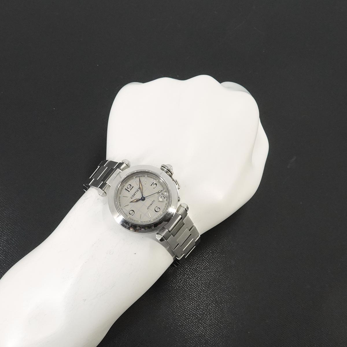 PashaC W31023M7 Automatic Silver Dial Date Boys Watch