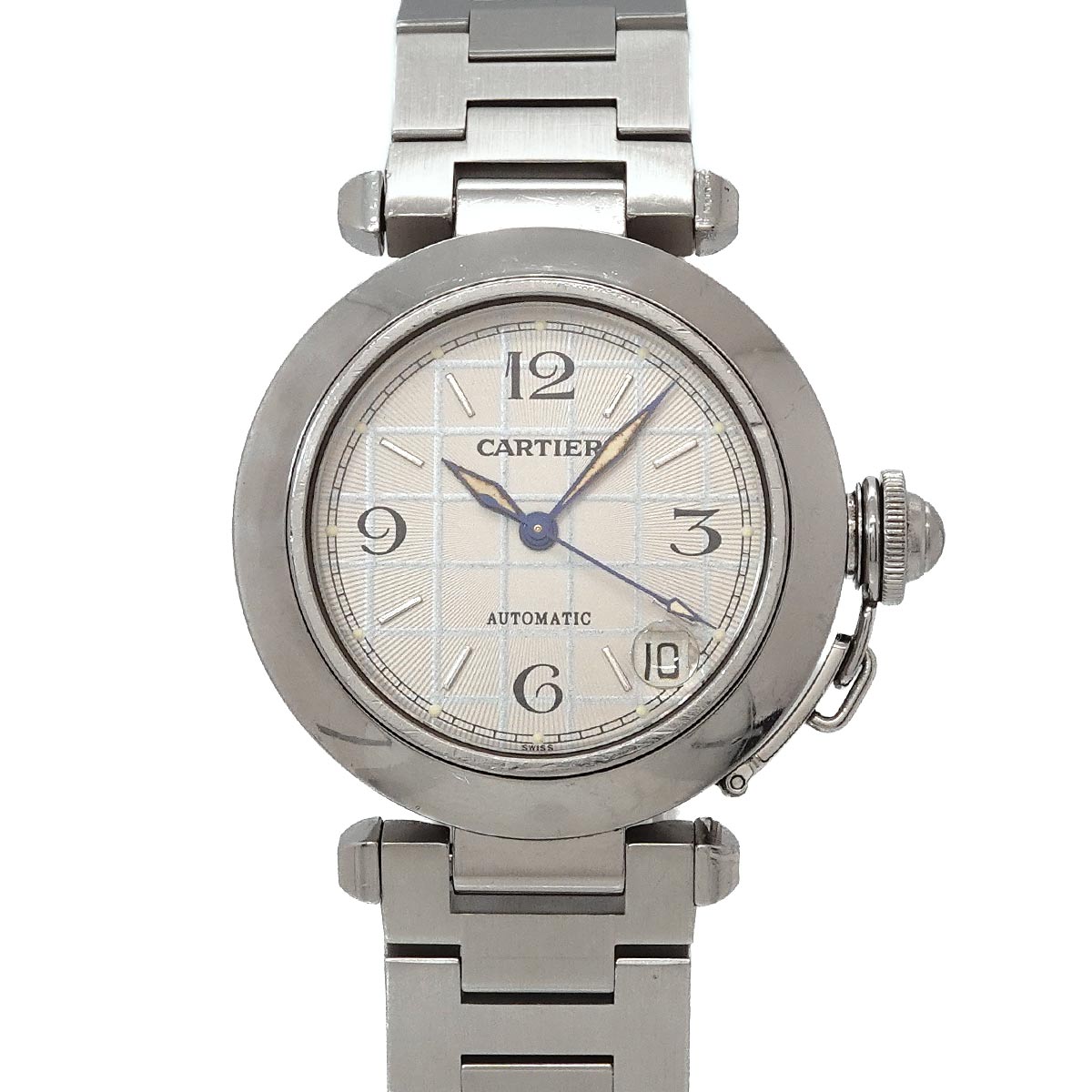 PashaC W31023M7 Automatic Silver Dial Date Boys Watch