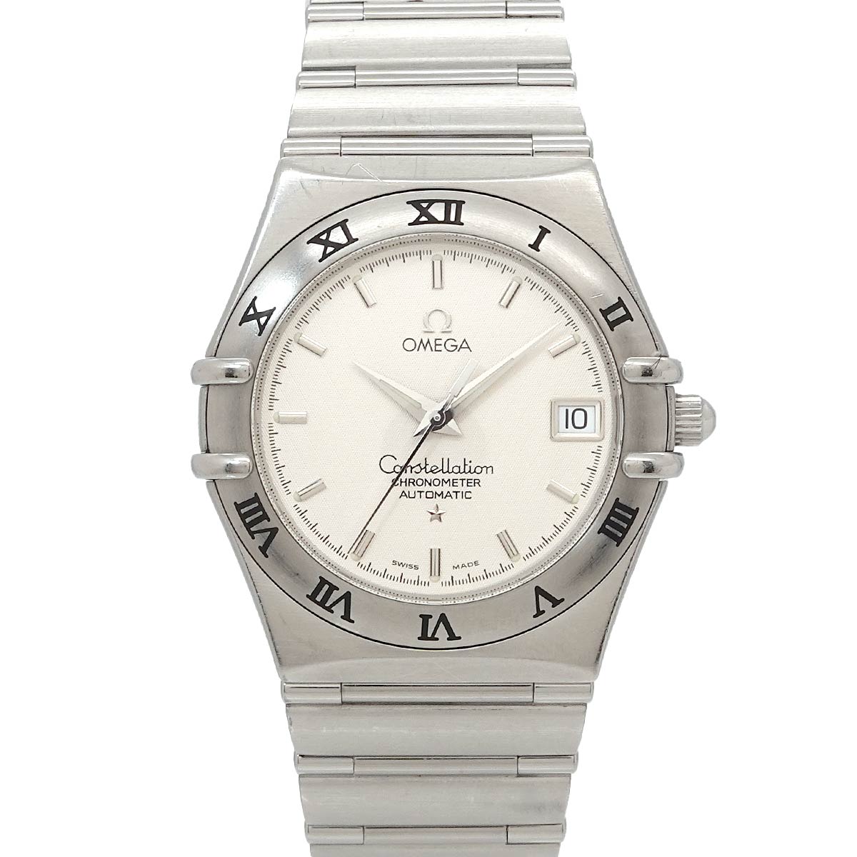 Constellation 1502.30 Automatic Date Sliver Dial Mens Watch