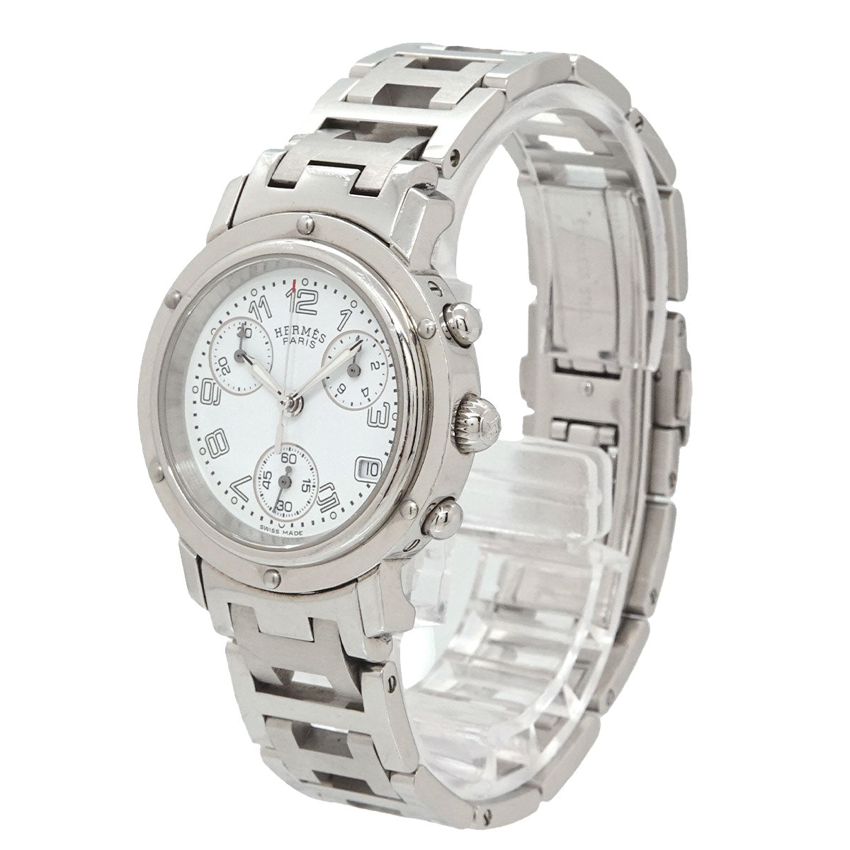 Clipper Chronograph CL1 310 Date White Dial Ladies