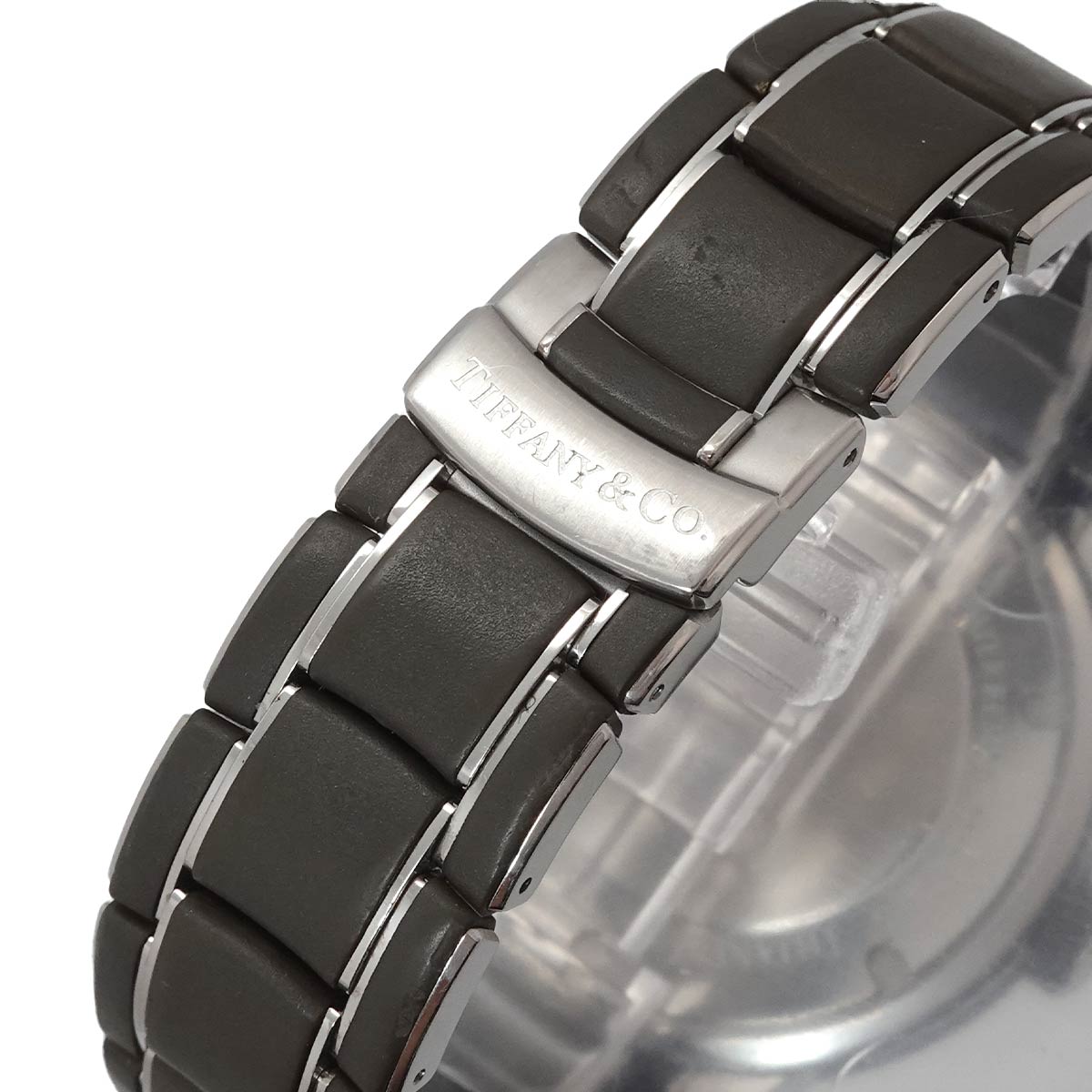 Mark T-57 Gray Dial Quartz Rubber Mens Wrist Watch