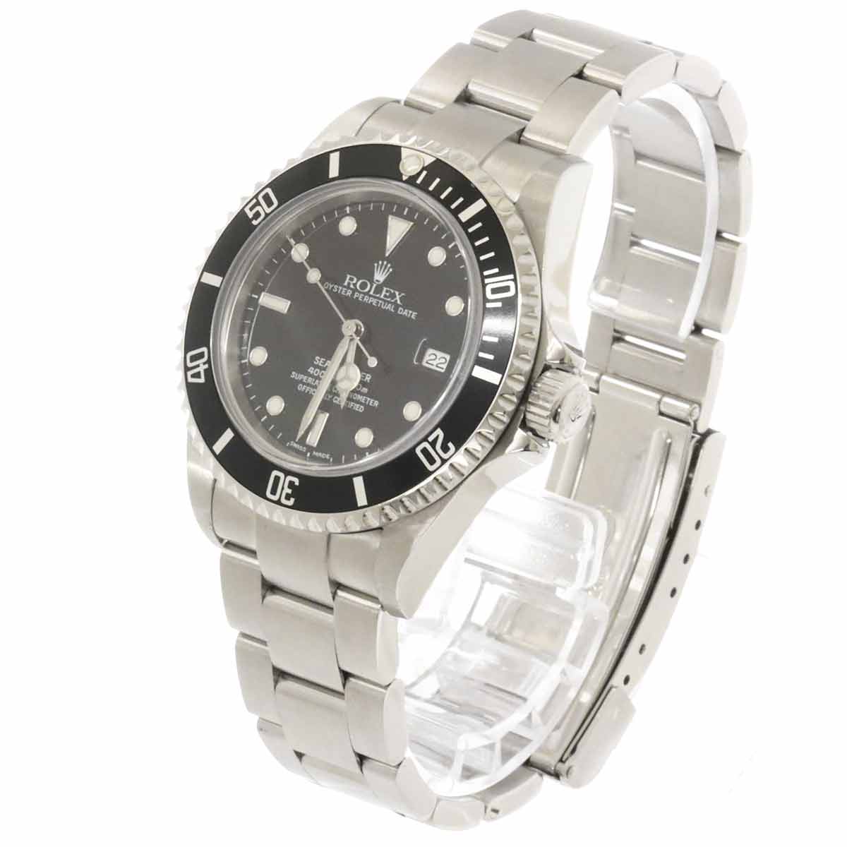 Sea-Dweller 16600 Serial Y Date Automatic Black Dial Mens Watch