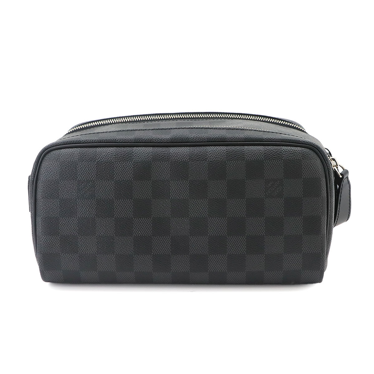 Damier Graphite Dopp Kit Toilet Pouch Hand Bag N40127