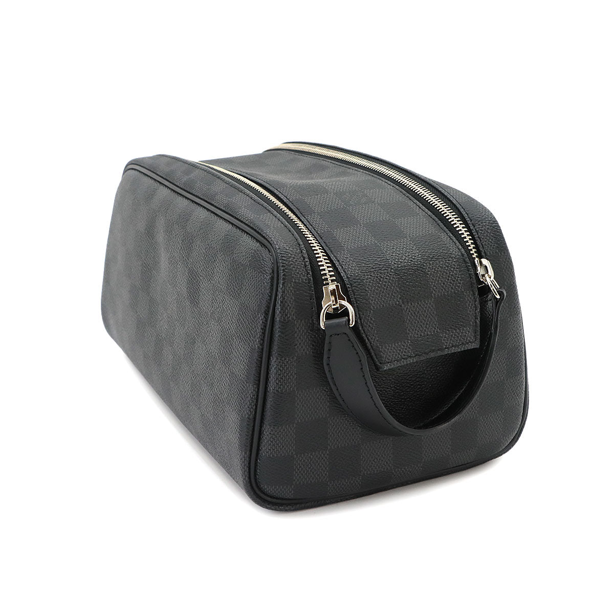 Damier Graphite Dopp Kit Toilet Pouch Hand Bag N40127