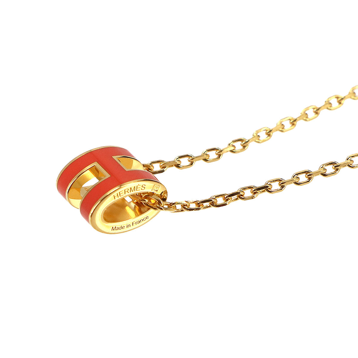 Mini Pop H Chain Necklace Orage Gold Accessory