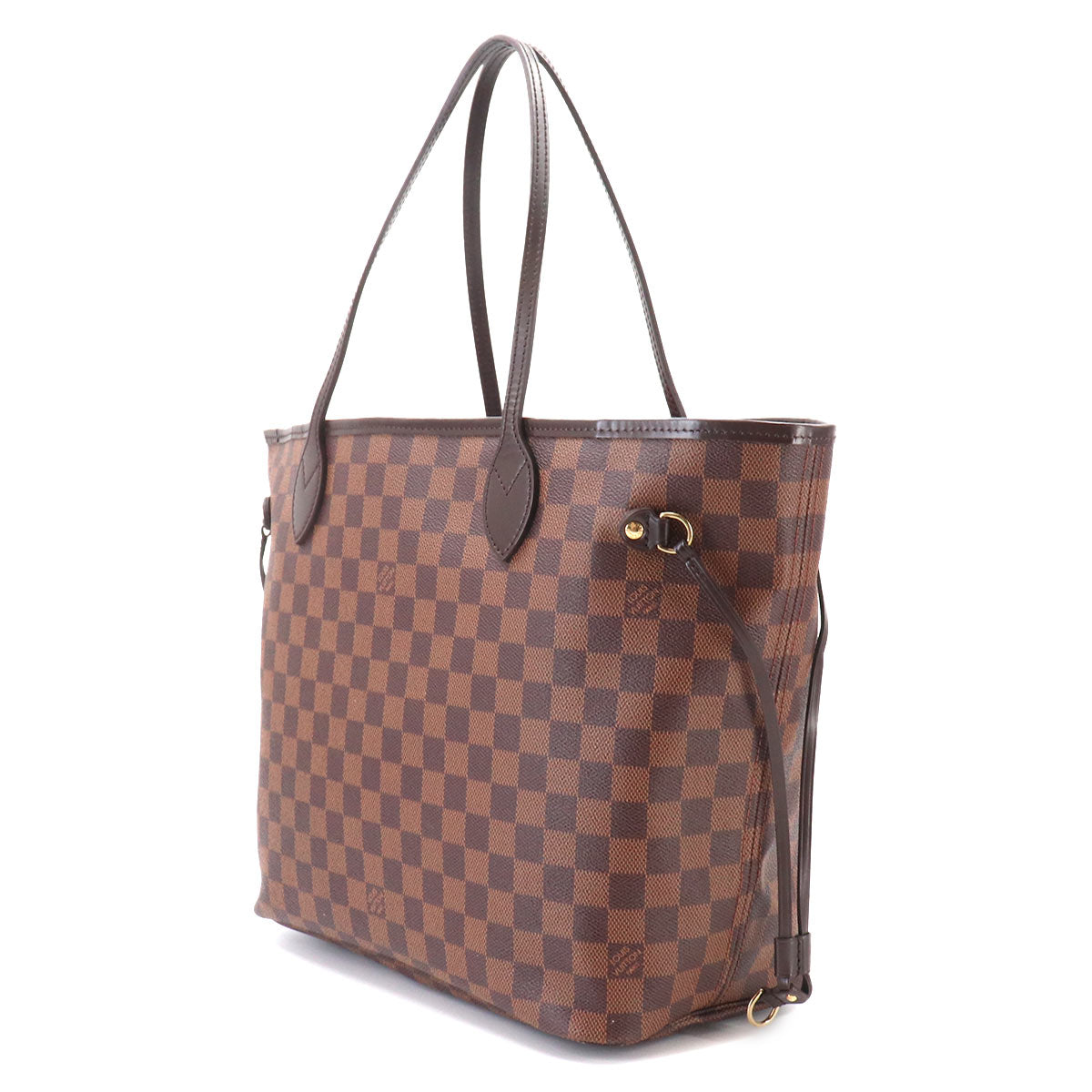 Damier Neverfull MM Tote Bag Ebene Cerise N51105 Purse