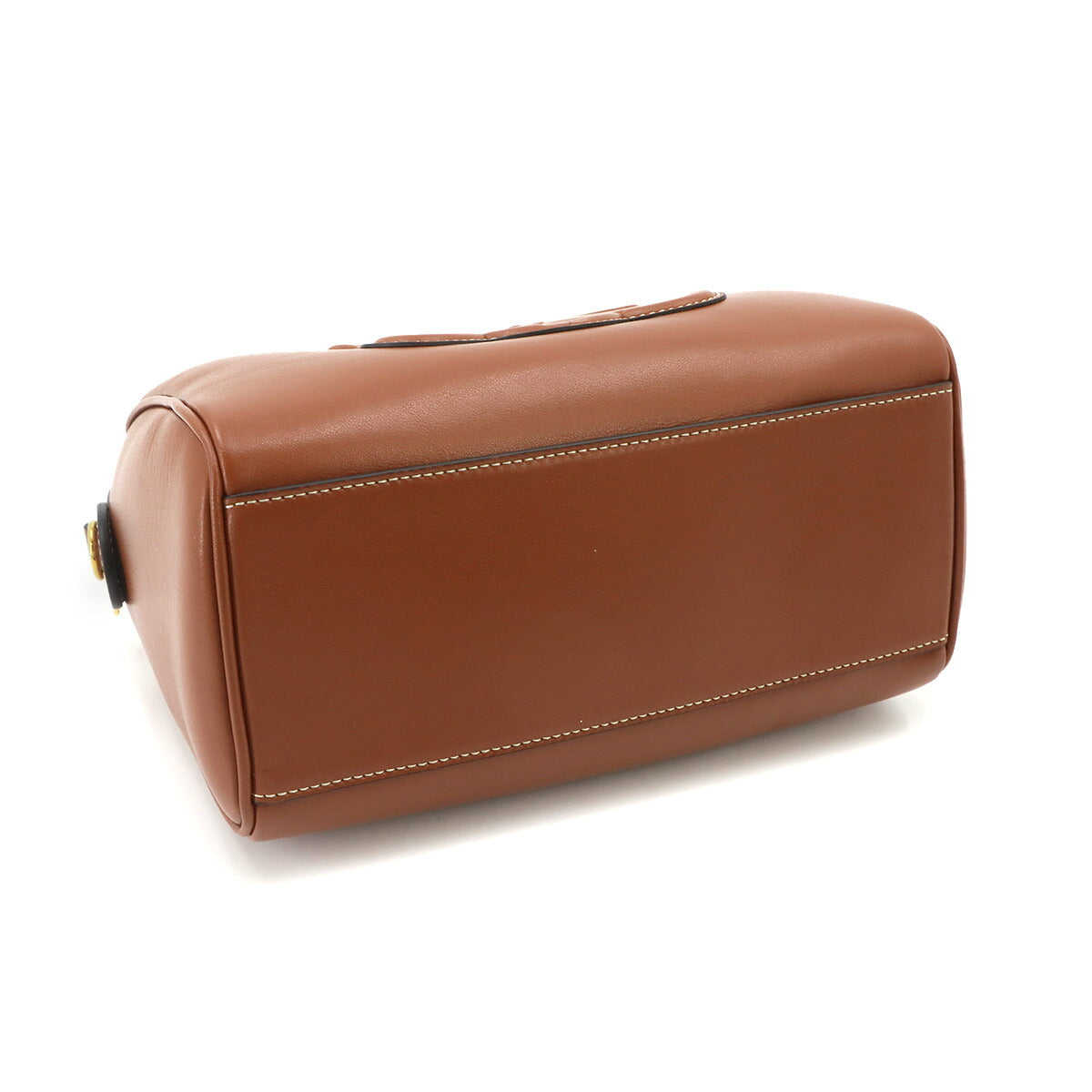 CUIR Triomphe Small Boston Hand Shoulder Bag Leather Brown