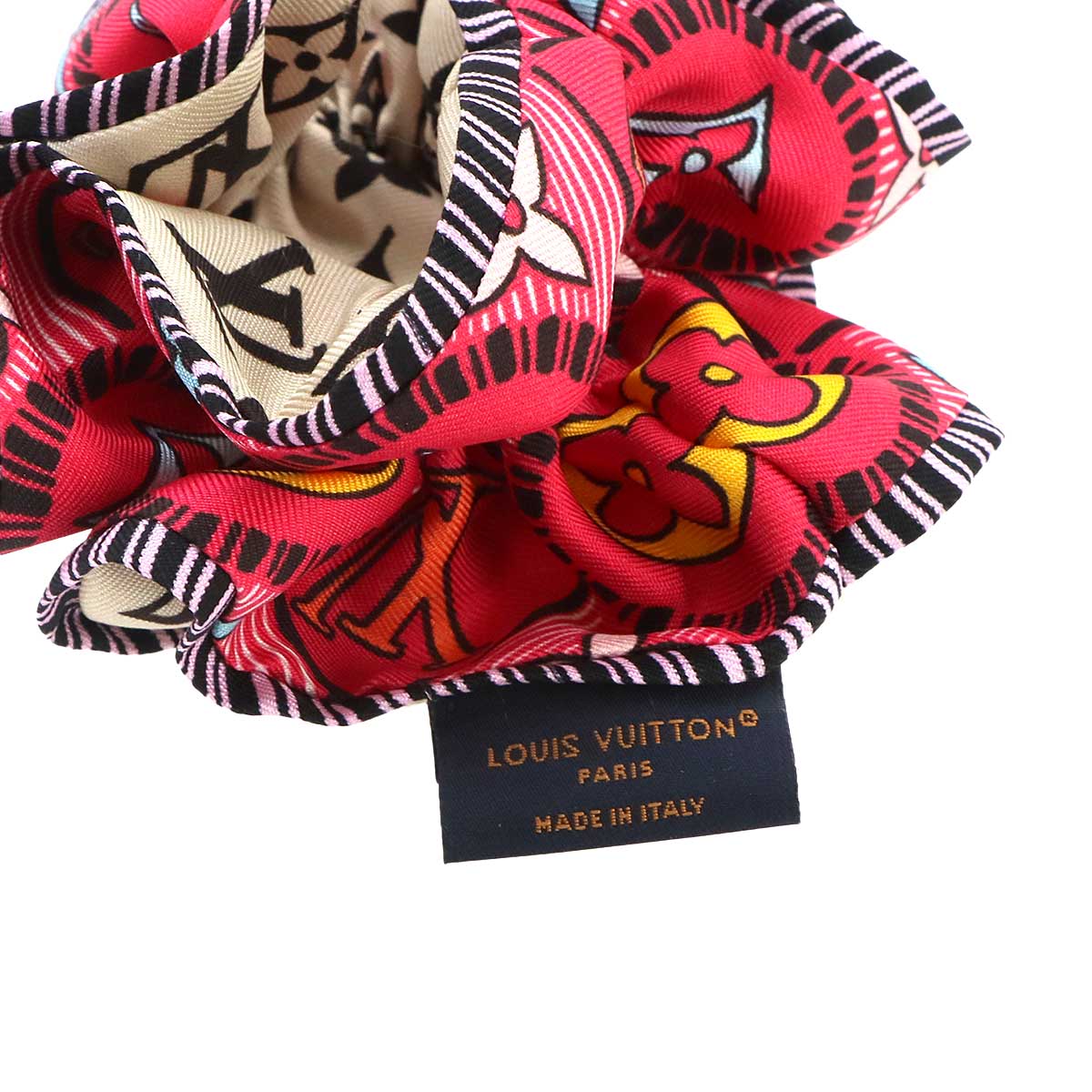 Monogram Tiles Chouchou Hair Accessory M78435 Scrunchie