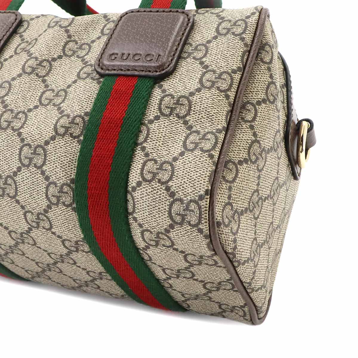 Ophidia Mini Top Handle Hand Shoulder Bag GG Supreme Beige 859975