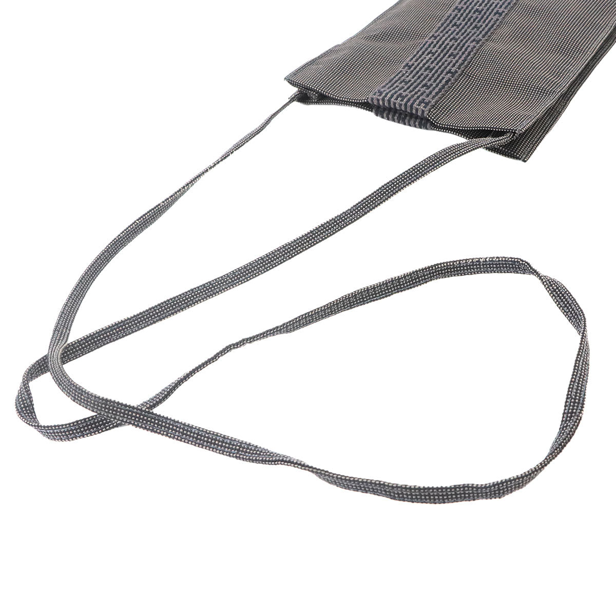 Herline Pochette Shoulder Bag Canvas Gray Purse
