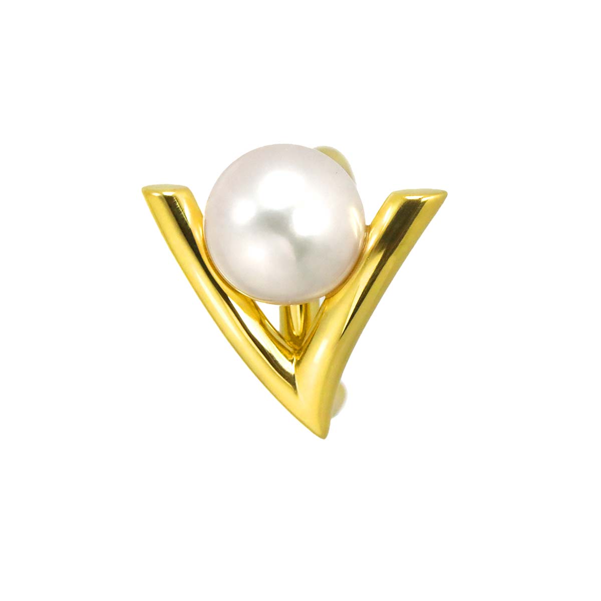 danger Akoya Pearl 7.1mm Ear Cuff 18K YG 750