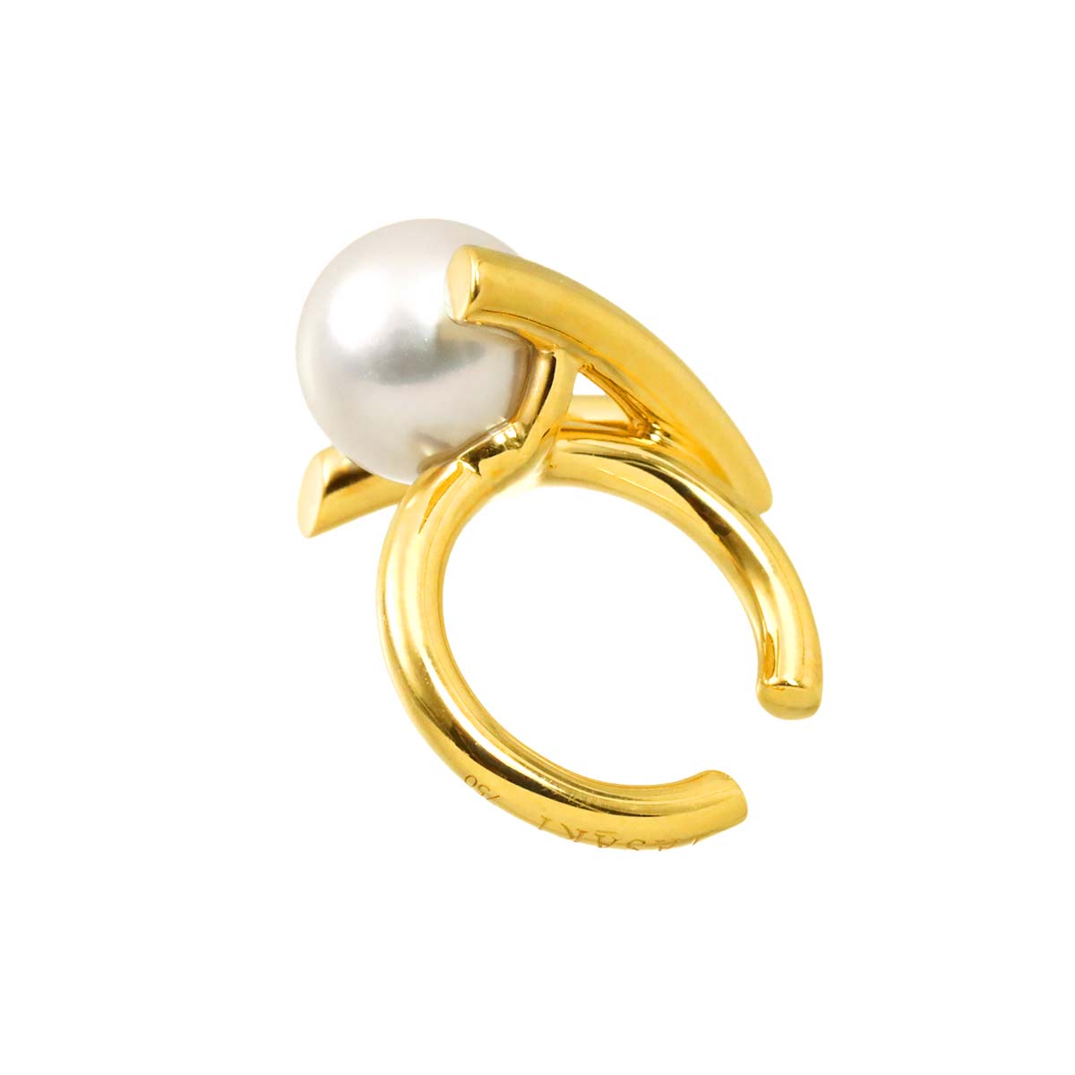 danger Akoya Pearl 7.1mm Ear Cuff 18K YG 750