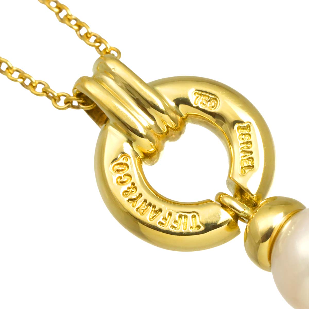 Akoya pearl 6.3mm Necklace 18K YG 750