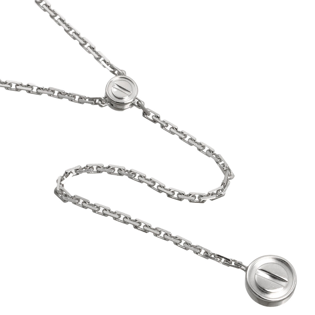 Necklace 18K WG White Gold 750