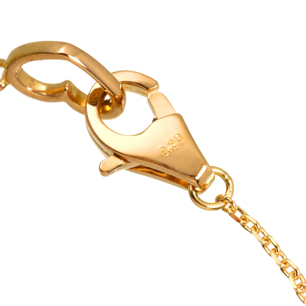 Diamond 0.20ct Necklace 18K Pink Gold 750