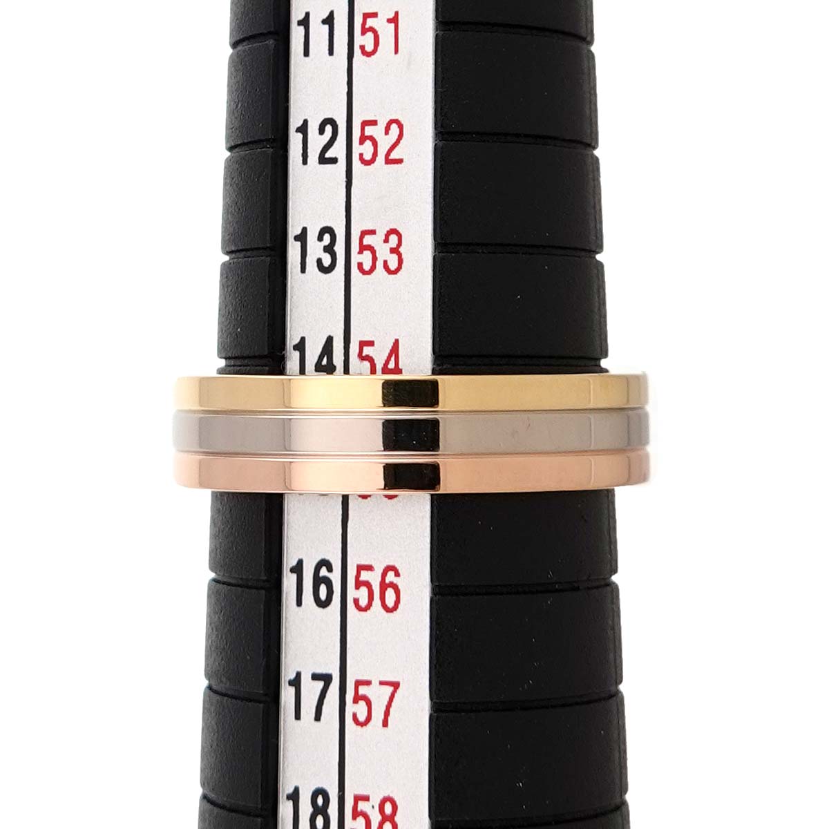 Vendome Ring 18K YG WG PG 750 size55 6.75-7.25(US)