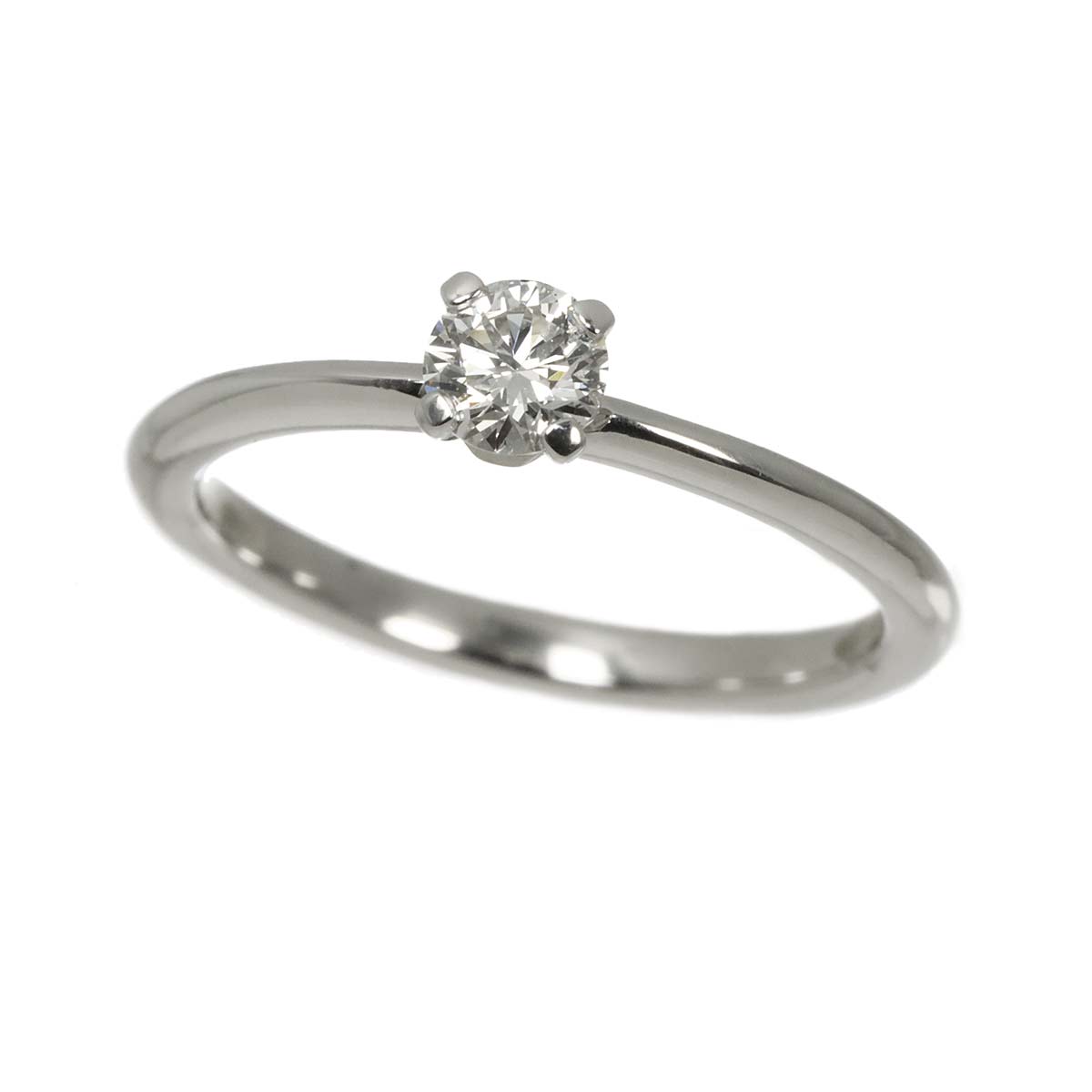 Diamond 0.18ct I/VS2/3EX Ring Pt 2.75-3(US)
