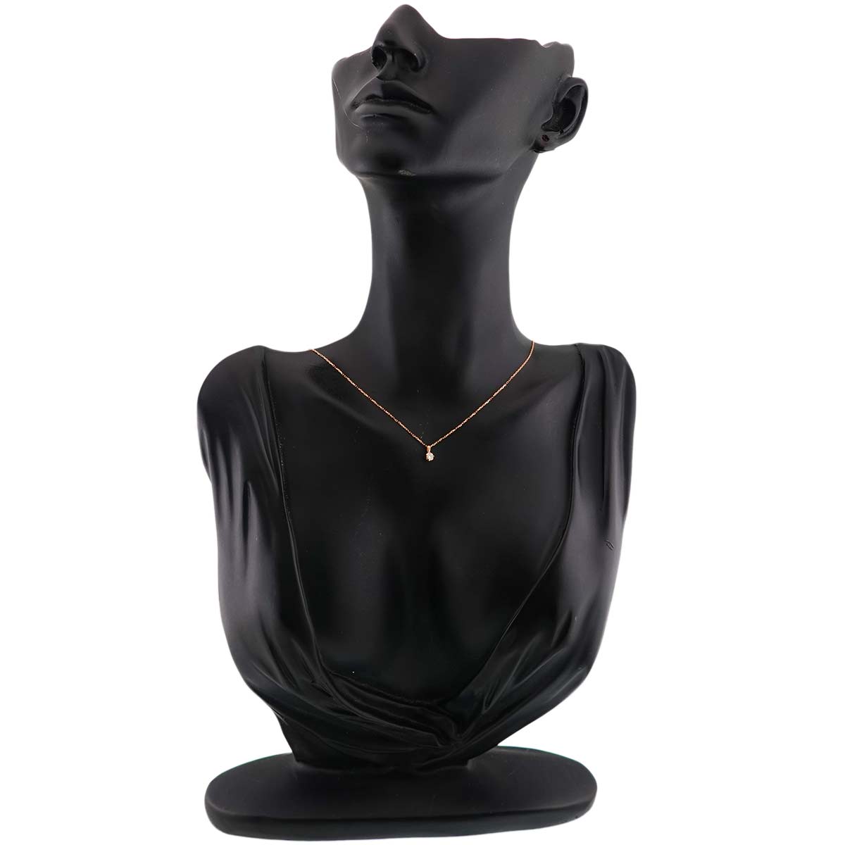 Diamond 0.05ct Necklace 18K PG 750