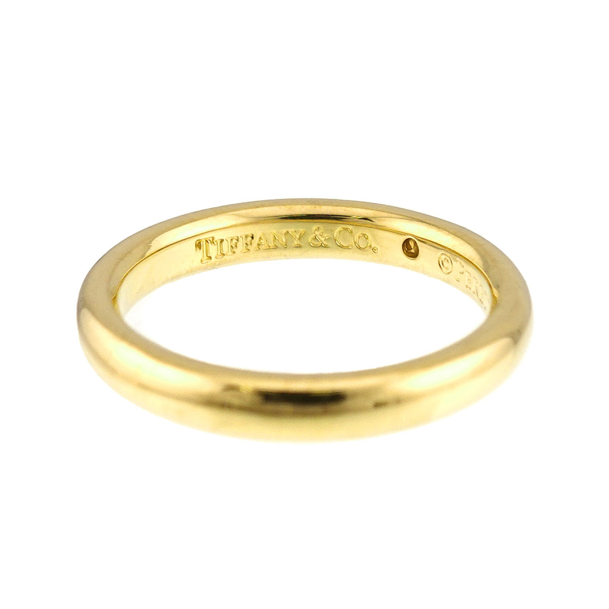 Stacking Diamond 1P Ring 18K Yellow Gold 750 Size4.75-5(US)