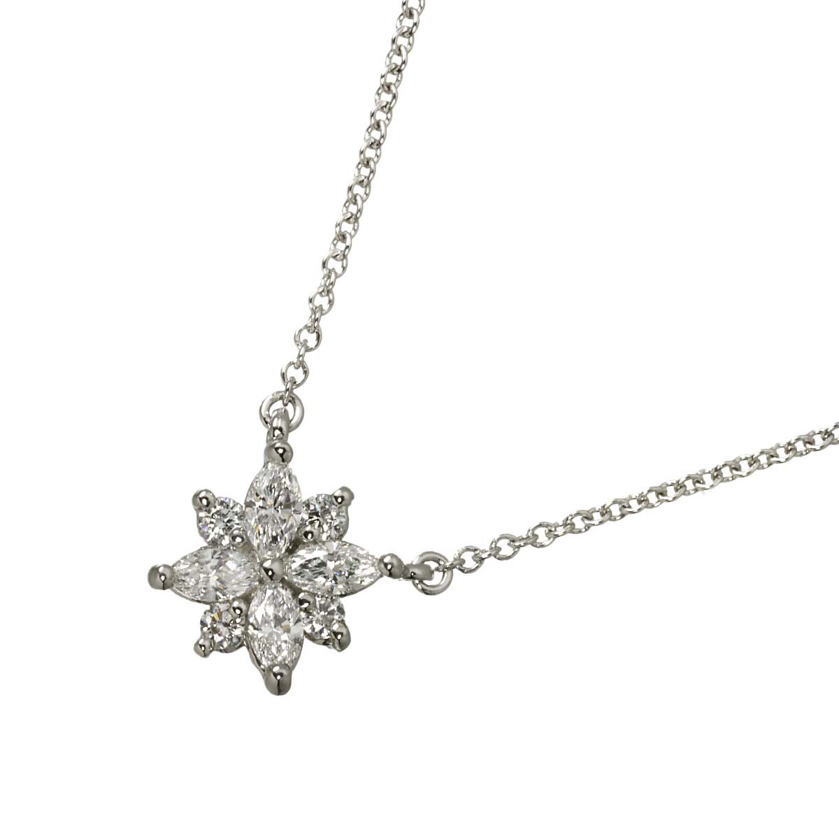 Victoria Diamond Necklace Platinum