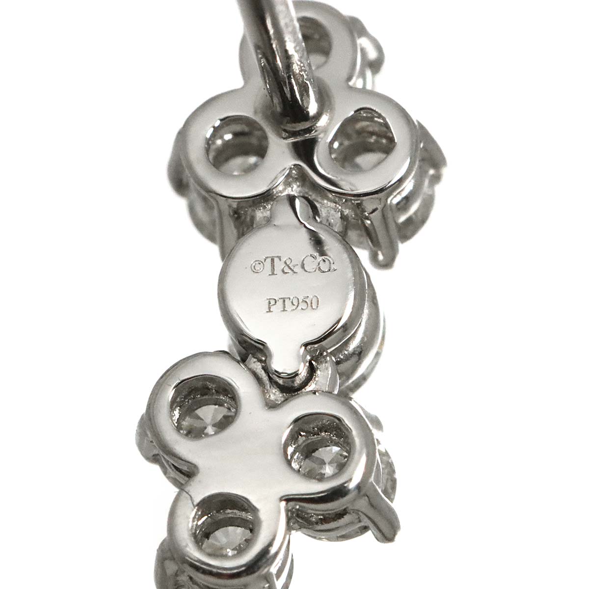 Aria Diamond Earrings Pierced Platinum