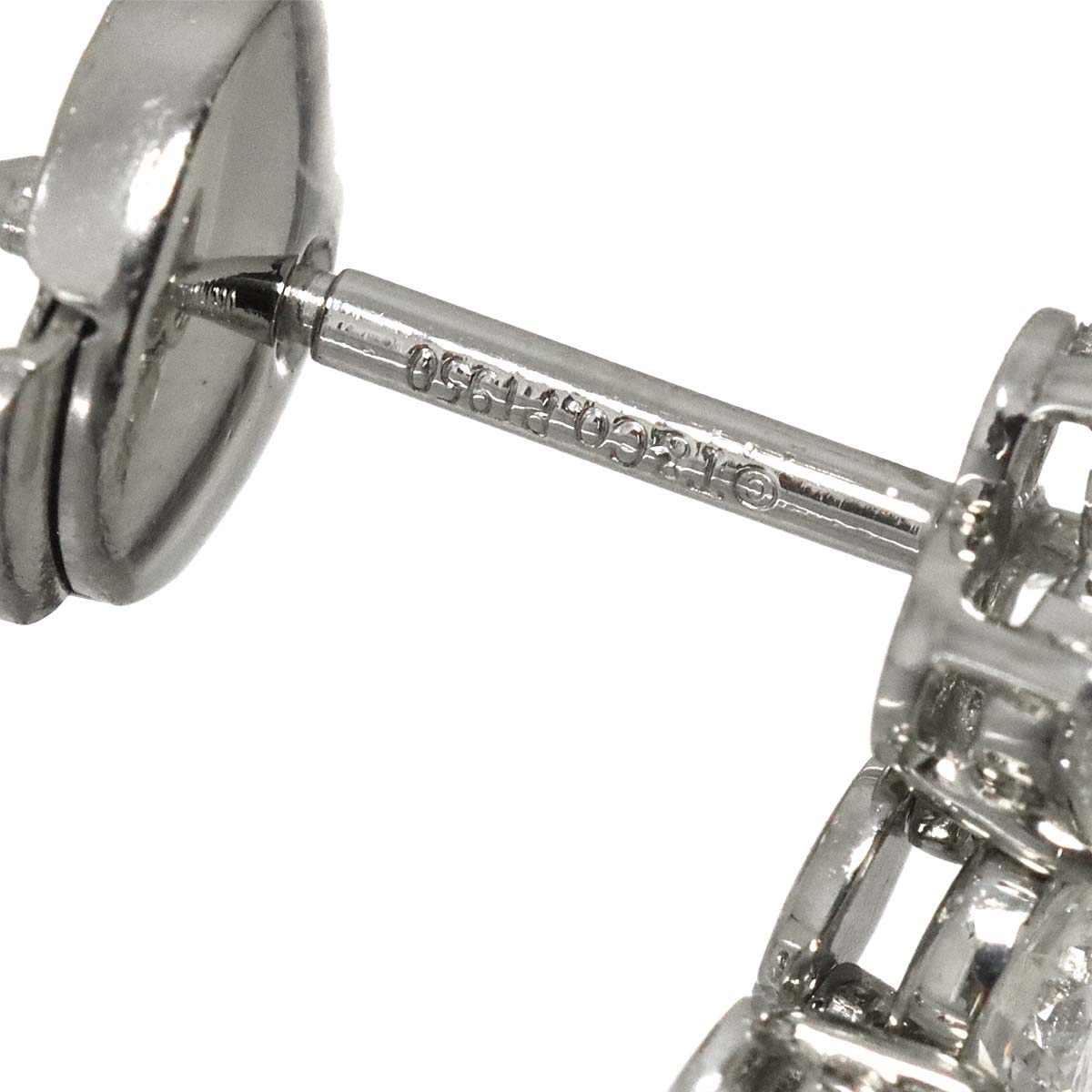 Aria Diamond Earrings Pierced Platinum