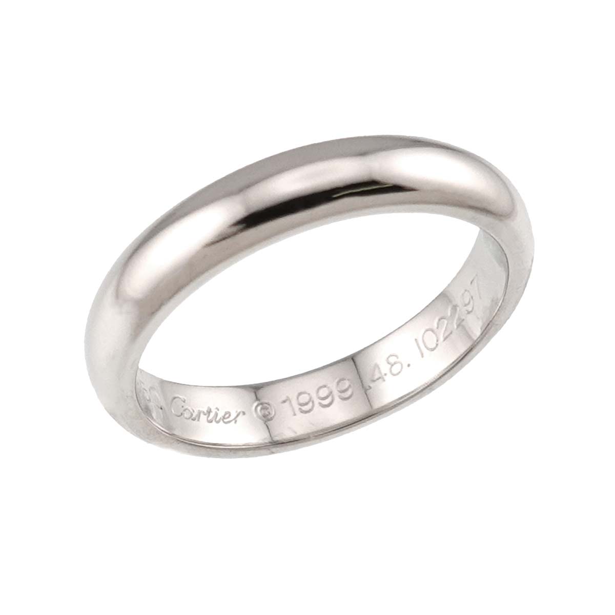 Classic Ring Platinum Size48 4.5(US)