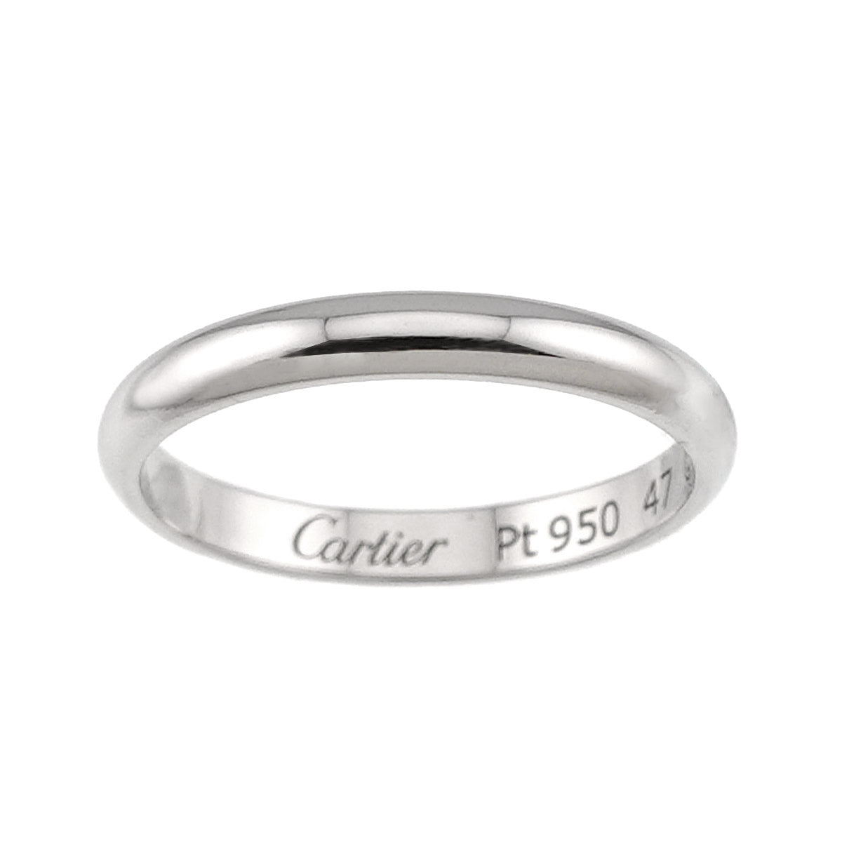 1895 Classic Ring Platinum Size47 4(US)