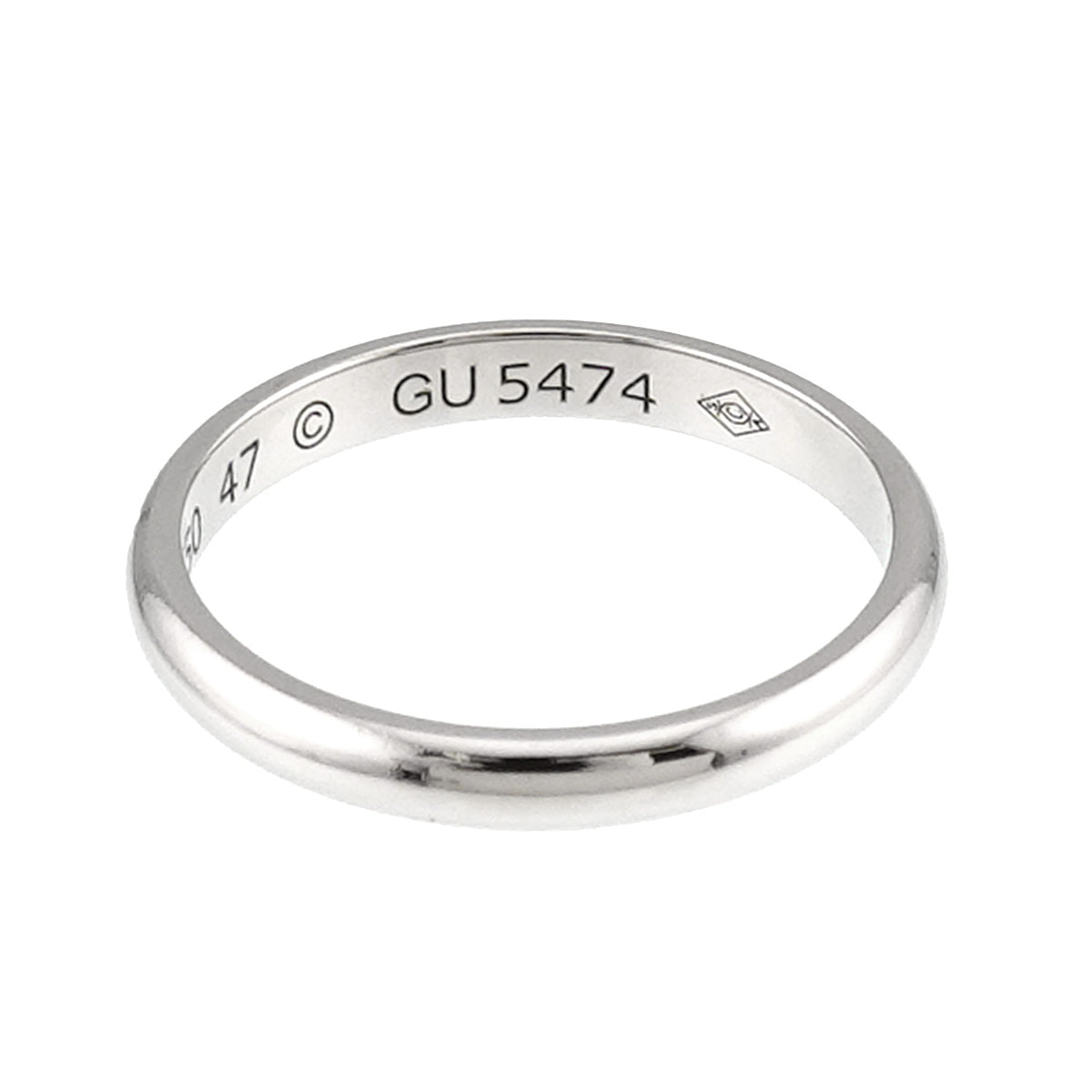 1895 Classic Ring Platinum Size47 4(US)