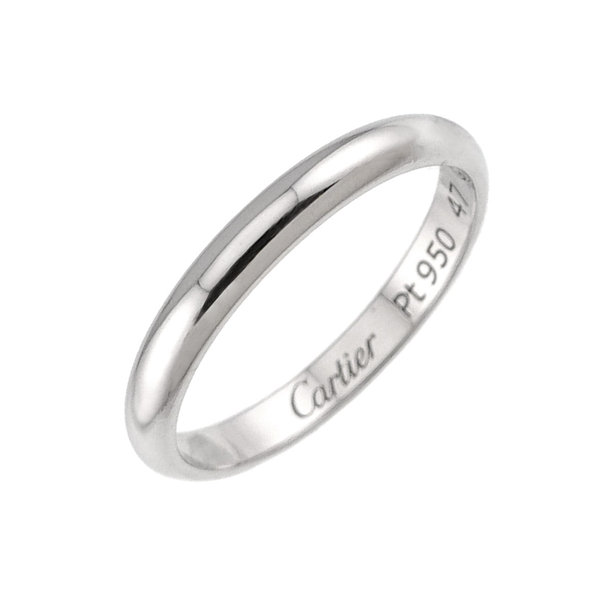 1895 Classic Ring Platinum Size47 4(US)