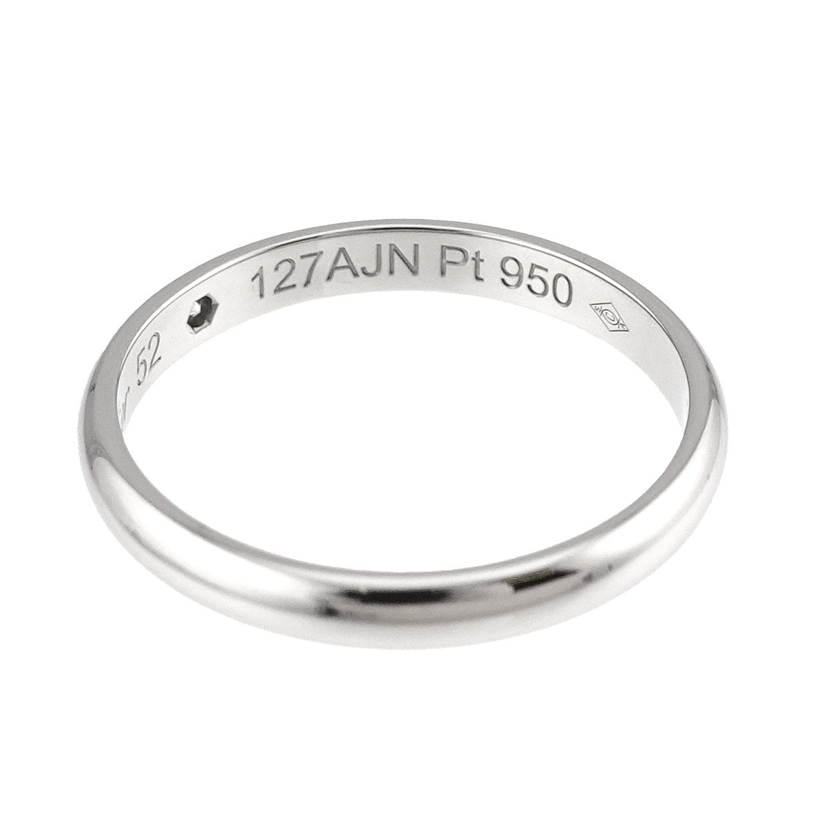 Classic Ring Platinum Size52 5.5-5.75(US)