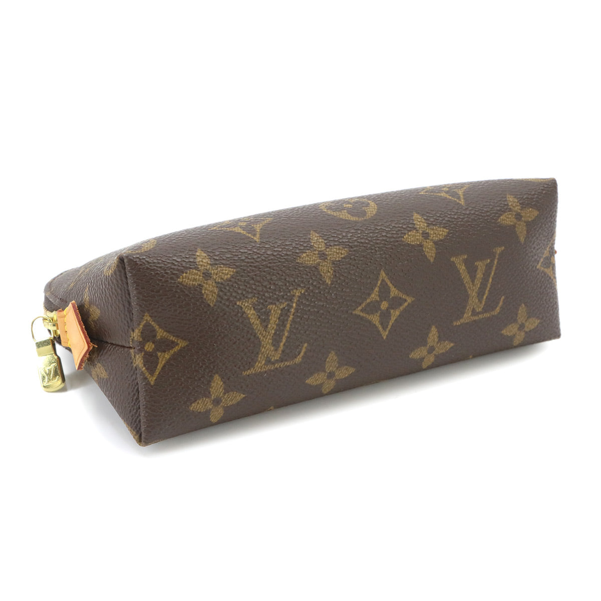Monogram Pochette Cosmetic Pouch Brown M47515 Purse