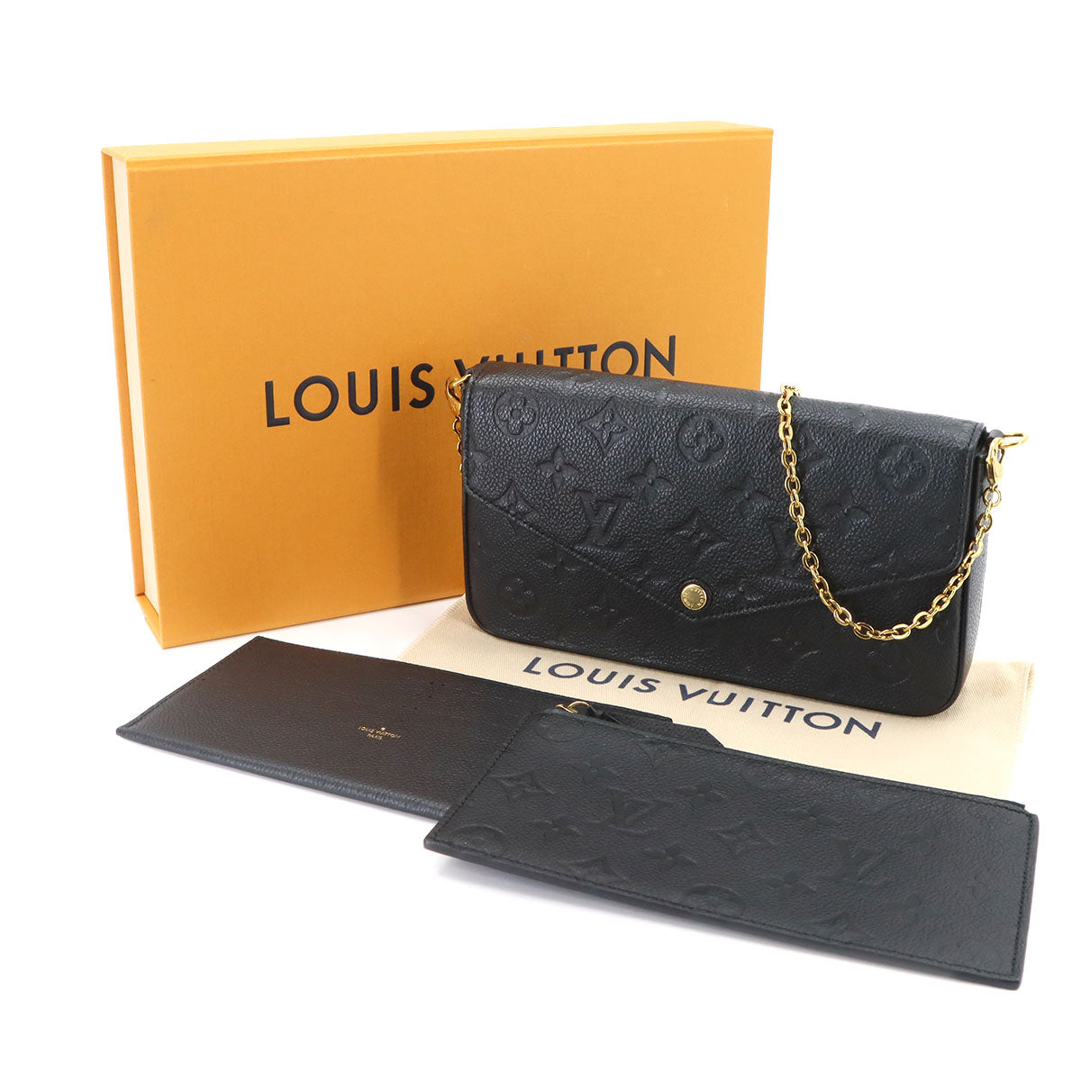 Monogram Empreinte Pochette Felice Wallet Leather M64064