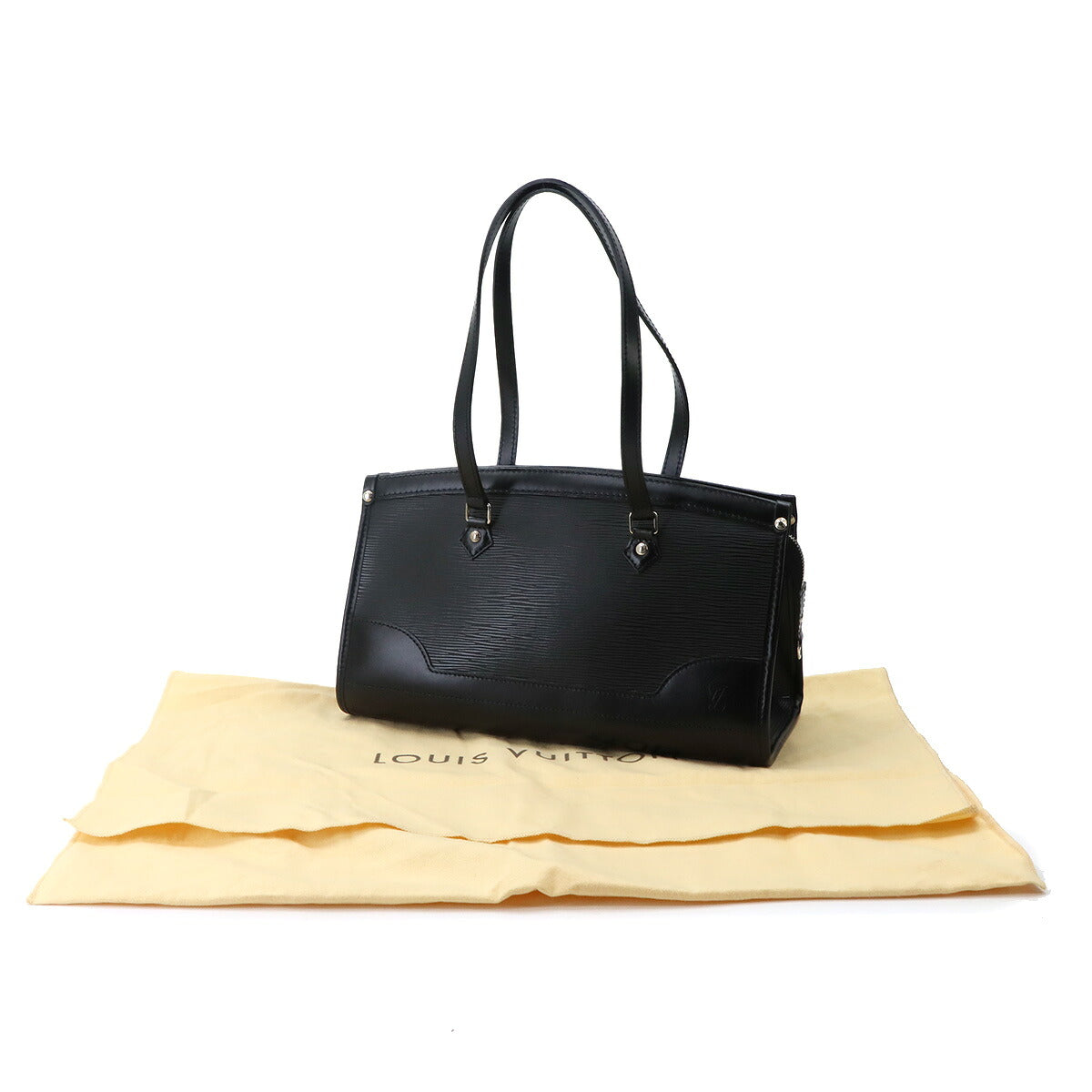 Epi Madeline PM Shoulder Bag Leather Noir M59332 Purse