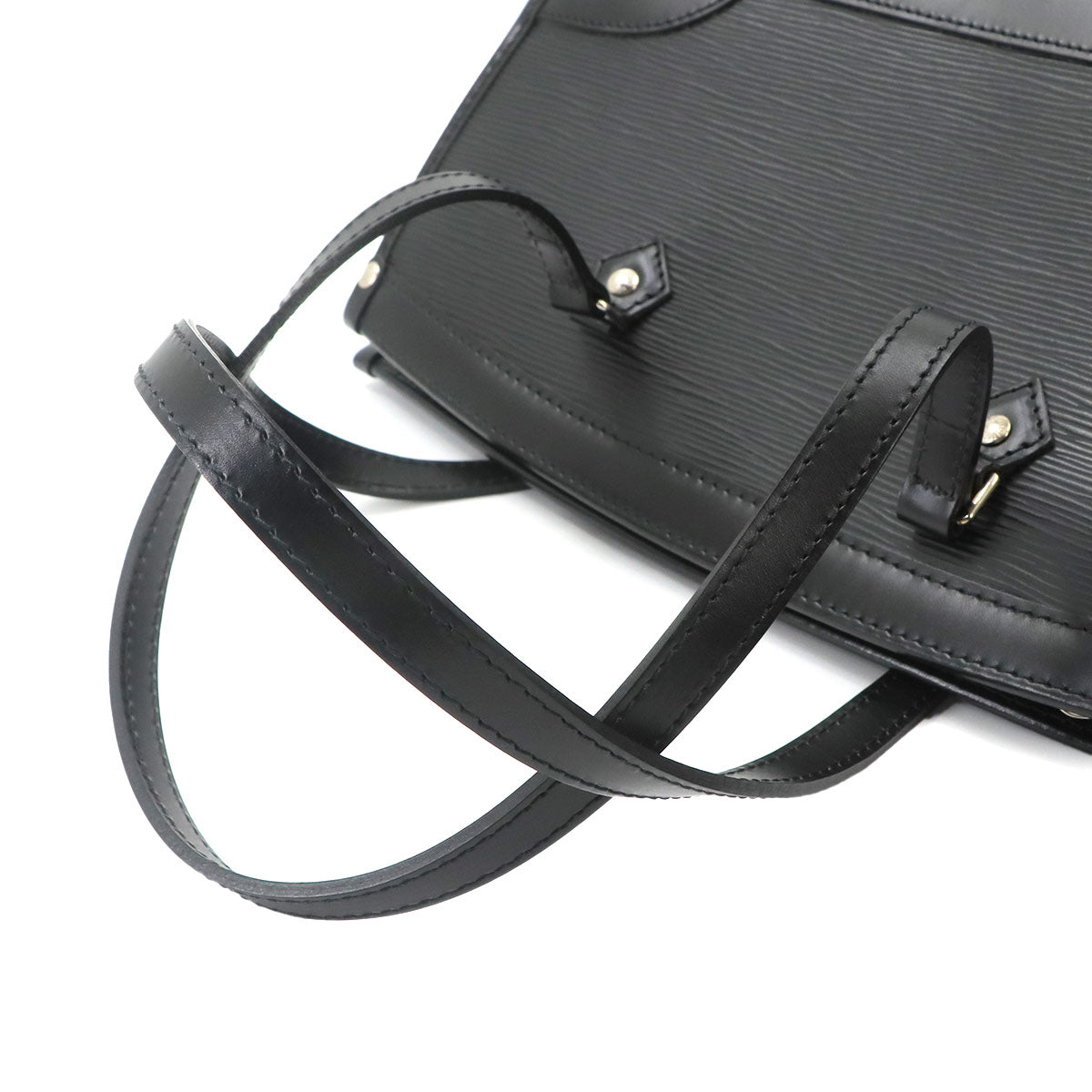 Epi Madeline PM Shoulder Bag Leather Noir M59332 Purse