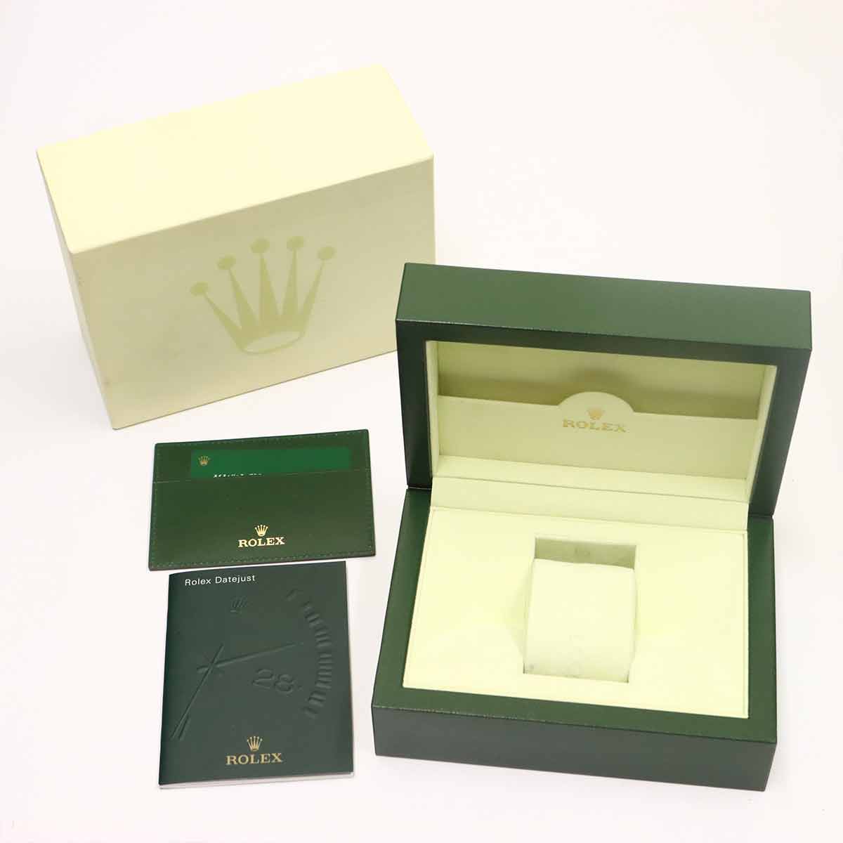Datejust 179174G Serial Random Diamond 750 WG Automatic