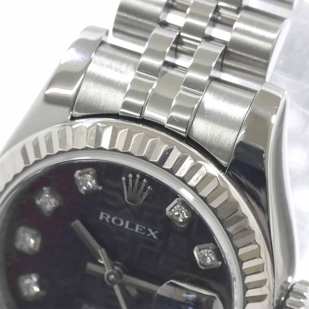 Datejust 179174G Serial Random Diamond 750 WG Automatic