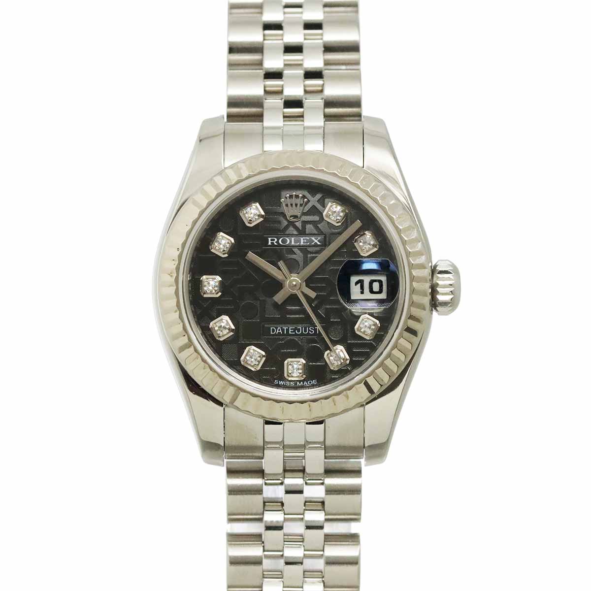 Datejust 179174G Serial Random Diamond 750 WG Automatic